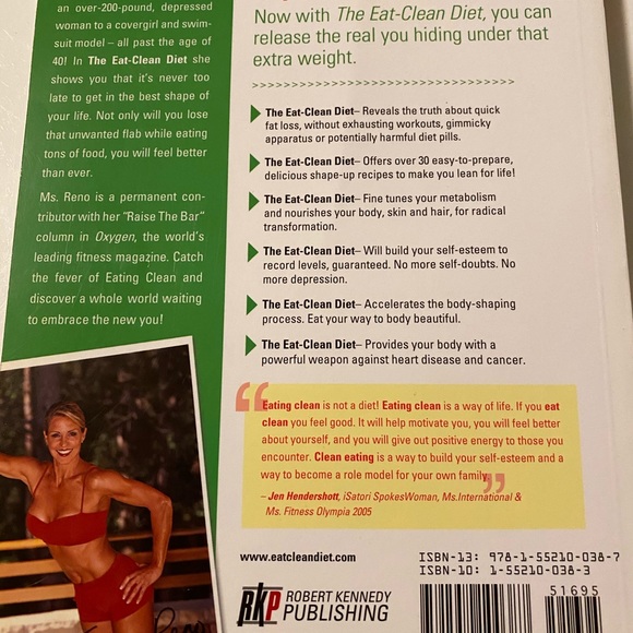 The EAT-CLEAN Diet by Tosca Reno...Softcover Book - Picture 2 of 2